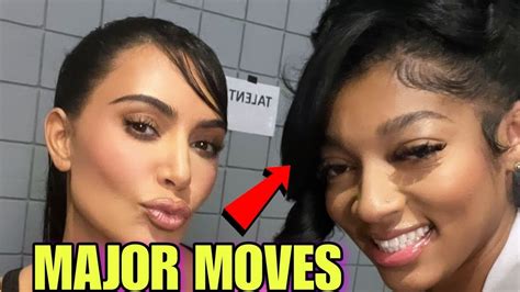 Angel Reese Making Majors Moves With Kim Kardashian Youtube