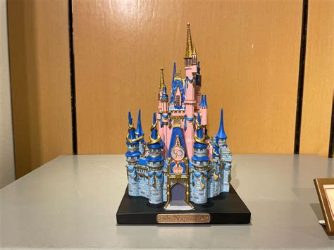 New 50th Anniversary Cinderella Castle Statue Available at Walt Disney ...