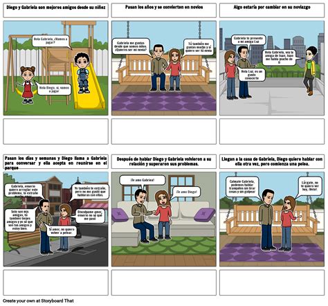 Historieta Problemas De Pareja Storyboard By B9f3283b