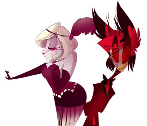 Mimzy And Alastor By Vivziepop Hotel Art Vivziepop Hazbin Hotel Hotel