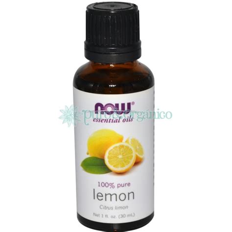 Limon Aceite Esencial Puro 30ml Now Foods Colombia Lemon