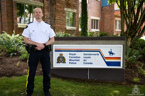 Ridge Meadows Rcmp Welcome To Ridge Inspector Guay