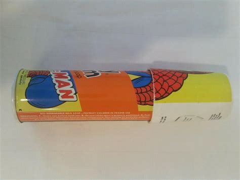 Vintage 1970s Spider-Man Crazy Foam Rare Full Never Used Sealed Spider ...