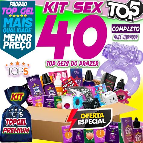 Kit Sex Shop 40 Itens Eróticos De Kit Sexy Shop Produtos Melhor