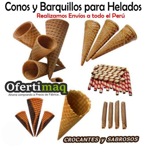 Conos Y Barquillos Para Helados Galleta Ofertimaq