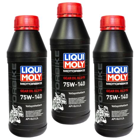 LIQUI MOLY Getriebeöl Getriebe Öl 75W 140 3 X 500 ml online im Sh 54 99