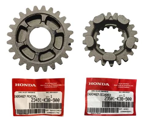 Par Engrenagem Quinta Marcha Cg 160 Original Honda