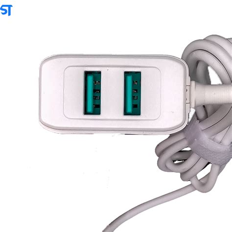 Carregador Rápido V8 Com Duas Portas Usb 4 8a De Alta Potência Inova