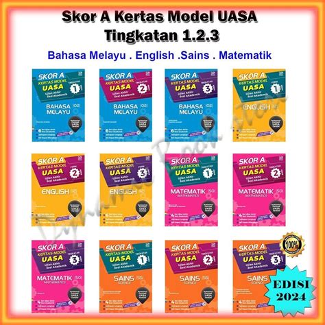 Buku Latihan Skor A Kertas Model Uasa Tingkatan Edisi