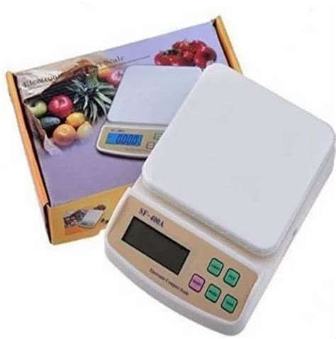 0 10Kg Digital Multi Purpose Kitchen Weighing Scale SF 400 A At Rs