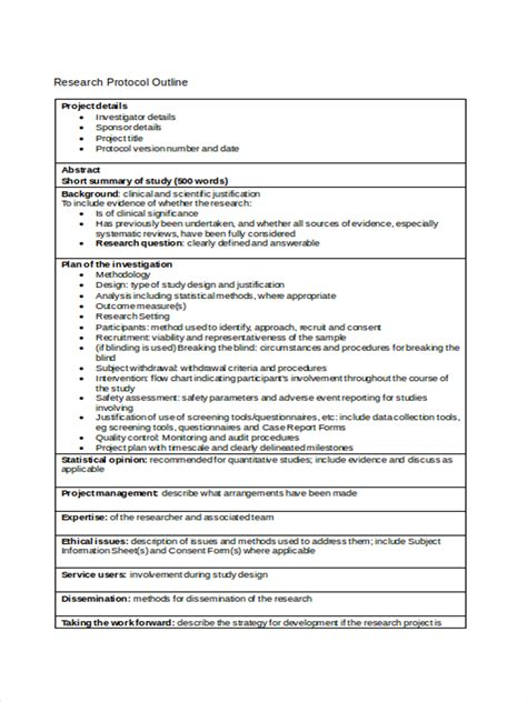 Outline 8 Examples Format Guidelines For Writing PDF