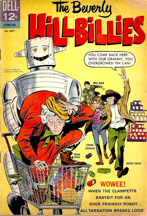 An Old Comic Book Cover For The Beverly Hibillies