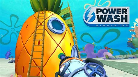 New Spongebob Dlc Power Wash Simulator Youtube