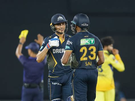 Gt Vs Csk Live Score Updates Ipl 2024 Shubman Gill Sai Sudharsans