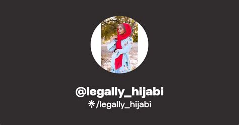 Legally Hijabi Instagram Facebook TikTok Linktree