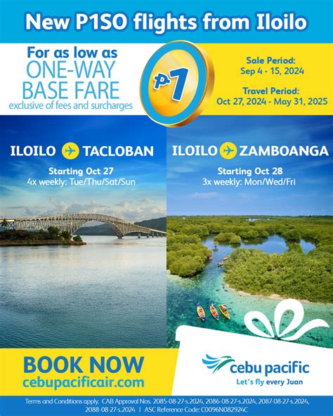 Cebu Pacific Resumes Iloilo-Tacloban Flights and Launches New Iloilo