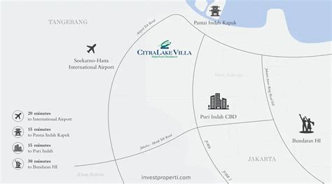 Citra Lake Villa Waterfront Residence Citragarden City Jakarta