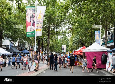 Peel Street During Tamworth Country Music Festival 2017 Stock Photo Alamy