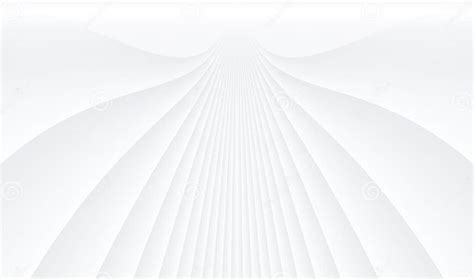 Abstract White Background with 3d Lines Pattern, Architecture Minimal ...