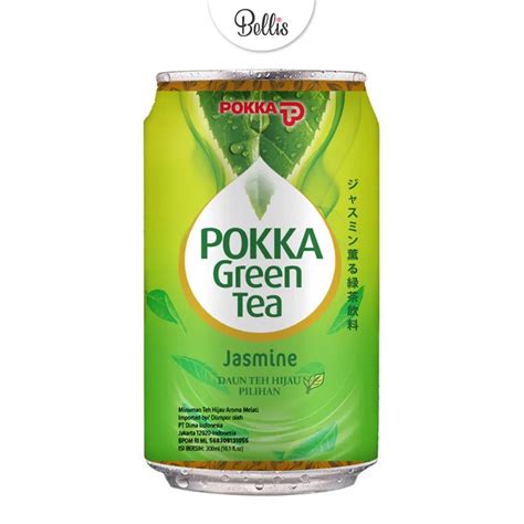 Jual Minuman Kaleng Pokka Green Tea Jasmine Teh Hijau Shopee Indonesia