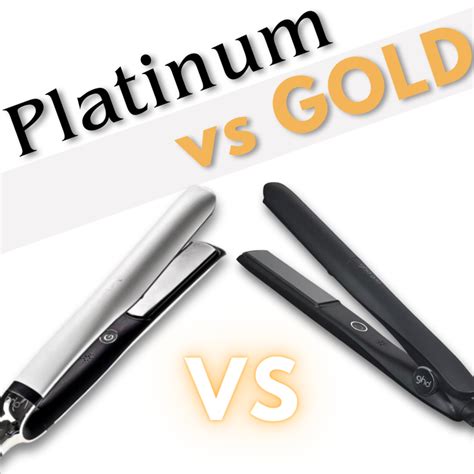 GHD Platinum vs Gold Hair Straightener - MILABU