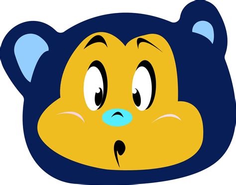 bears head, illustration, vector on white background. 13847727 Vector ...