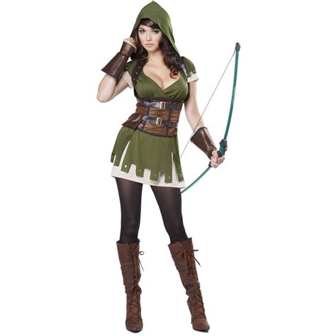 Robin Hood Women's Adult Halloween Costume - Walmart.com - Walmart.com