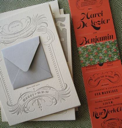 My Nuptials: Invitations | conundrum