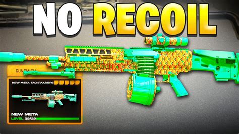 The ZERO RECOIL TAQ EVOLVERE In Warzone 3 Best Taq Evolvere Class