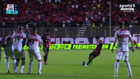 CRB cria boas chances contra o Vitória mas esbarra na falta de