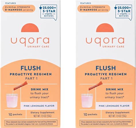 Amazon.com: Uqora Flush - Urinary Tract* with D-Mannose, Vitamin C