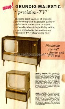 Majestic Tv Stereo Console M Tv Radio Grundig Radio Radiomuseum Org