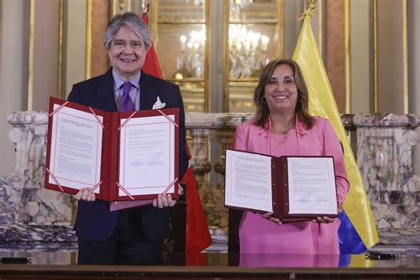 Perú Y Ecuador Suscriben Ampliación Del Plan De Desarrollo De La Región