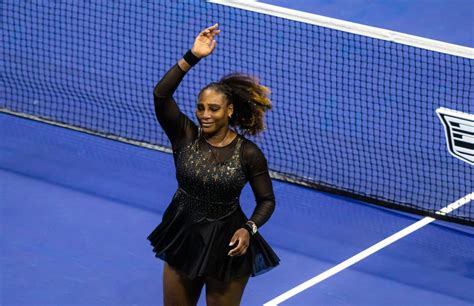 Serena Williams Waves Farewell as She Plays Her Last Match at the US Open