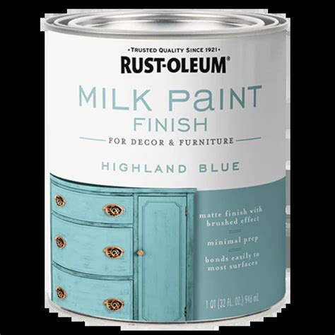 Rust Oleum Milk Paint Finish Quart Diyarabia