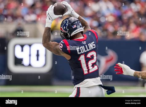 Houston Tx Usa 31st Dec 2023 Houston Texans Wide Receiver Nico