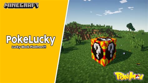 Pokelucky Lucky Block Pixelmon Tutorial Minecraft Mod Pt Br