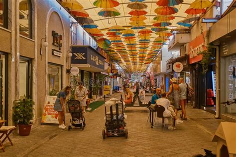 Fethiye Old Town Paspatur Bazaar Area In Fethiye Mu La Turkey