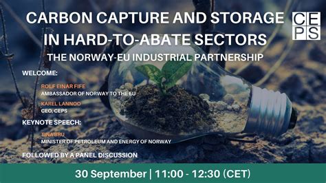 Carbon Capture And Storage In Hard To Abate Sectors Youtube