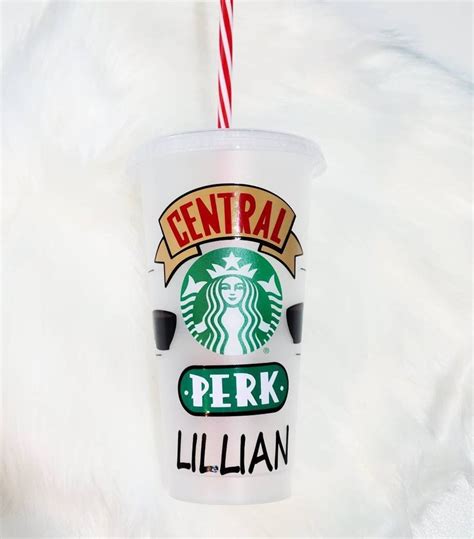 Friends Inspired Central Perk Starbucks Cup Central Perk Cup Etsy