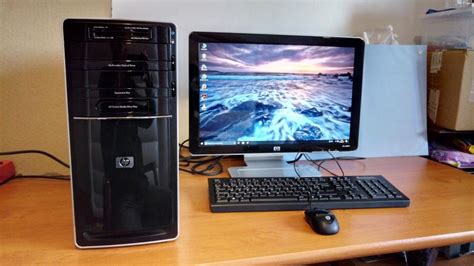 Troc Echange Ordinateur De Bureau Hp Pavilion Intel I Avec Cran