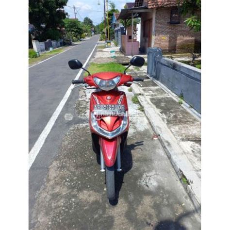 Motor Yamaha Mio Tahun 2010 Bekas Siap Pakai Warna Merah Surat Lengkap