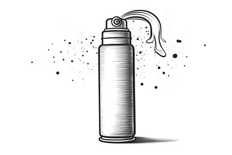 How To Draw A Spray Can Yonderoo