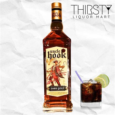 Jual Uncle Hook Dark Gold Rum 750ml Shopee Indonesia