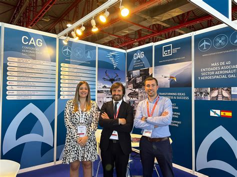 El CAG exhibe el músculo aeronáutico gallego en la feria DronExpo