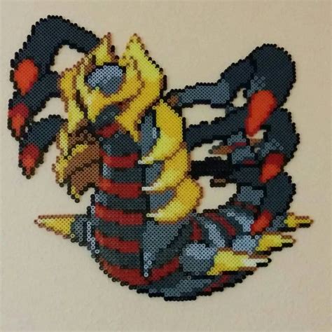 Giratina Perler Beads Pokemon Bead Perler Bead Art Pokemon Perler Beads