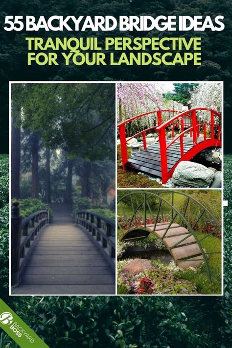 Backyard Bridge Ideas Tranquil Perspective For Your Landscape