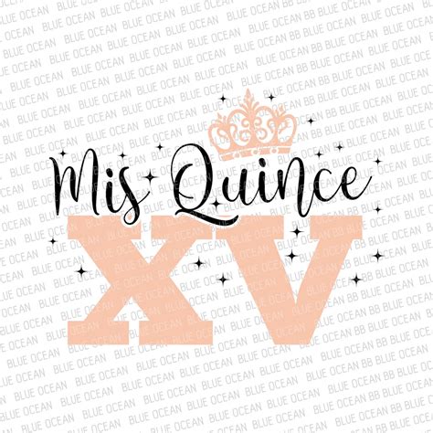 Mis Quince XV SVG