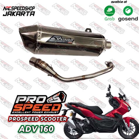 Jual Knalpot Prospeed Scooter Adv Fullsystem Jakarta Pusat