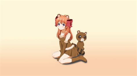 Wallpaper Gekkan Shoujo Nozaki Kun Sakura Chiyo Anime Girls Teddy Bears 1920x1080 H1r04k1